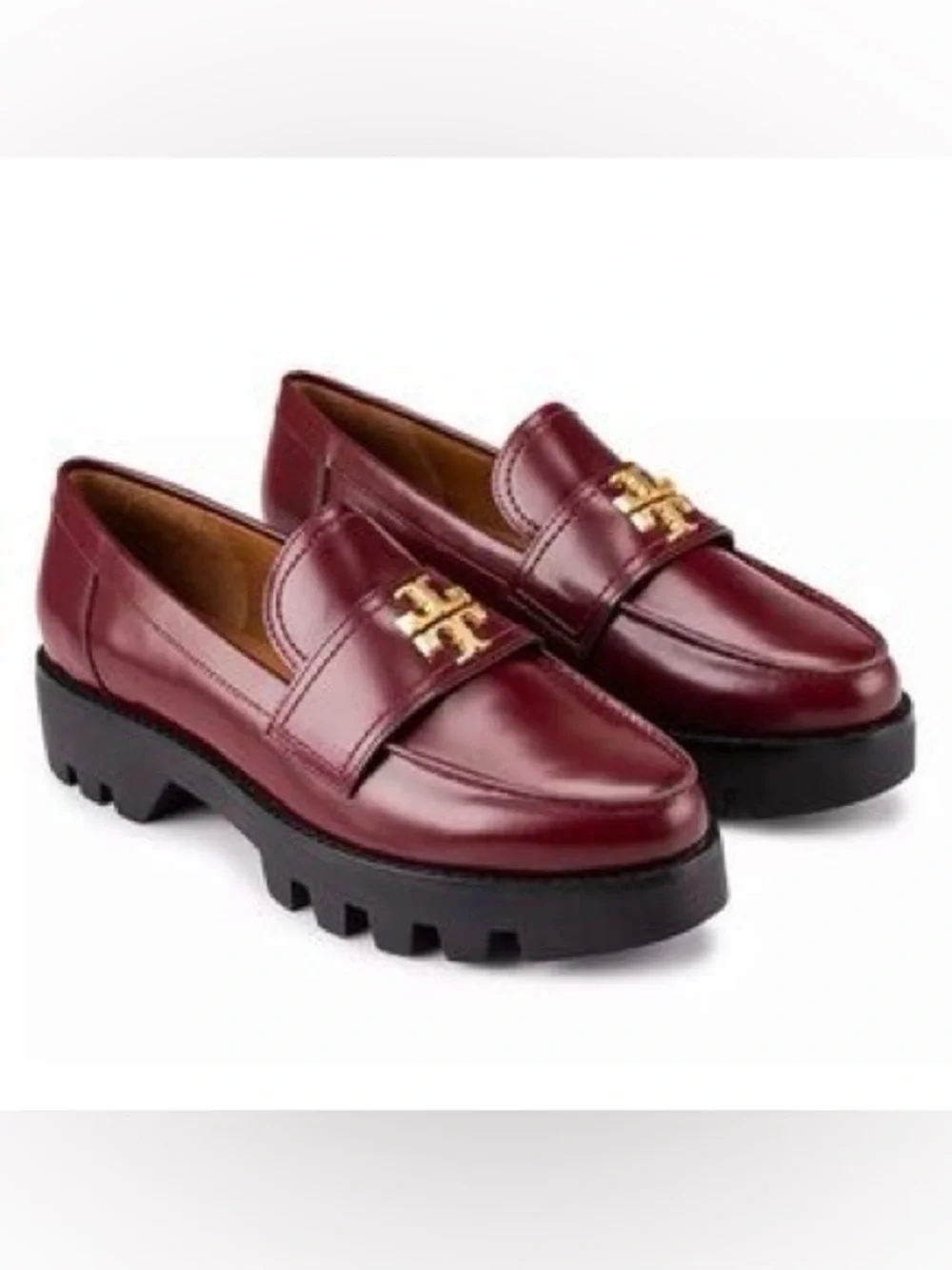 Tory Burch NWOT Mini Everly Chunky Loafers Sz 10